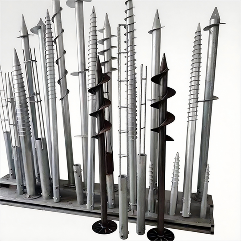 Solar Helical Pile detail Solar Helical Pile detail